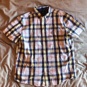 American Eagle Outfitters Plaid Buttondown
